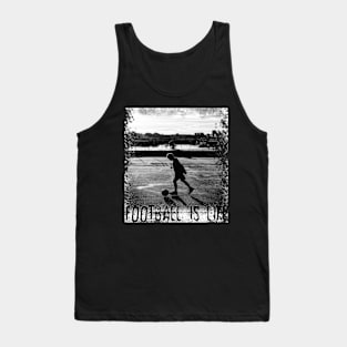 Football Is Life Tank Top